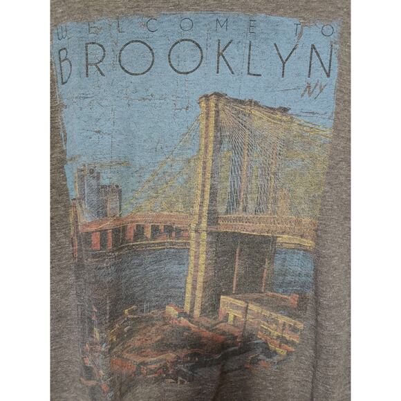 Mens HOLLYWEIRD Brooklyn tee sz XL - Picture 3 of 3